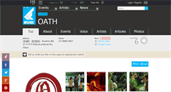 Desktop Screenshot of aoyama-oath.iflyer.jp